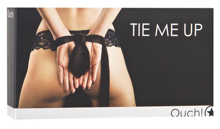 Image du produit Ouch! Tie Me Up cravate de bondage en noir