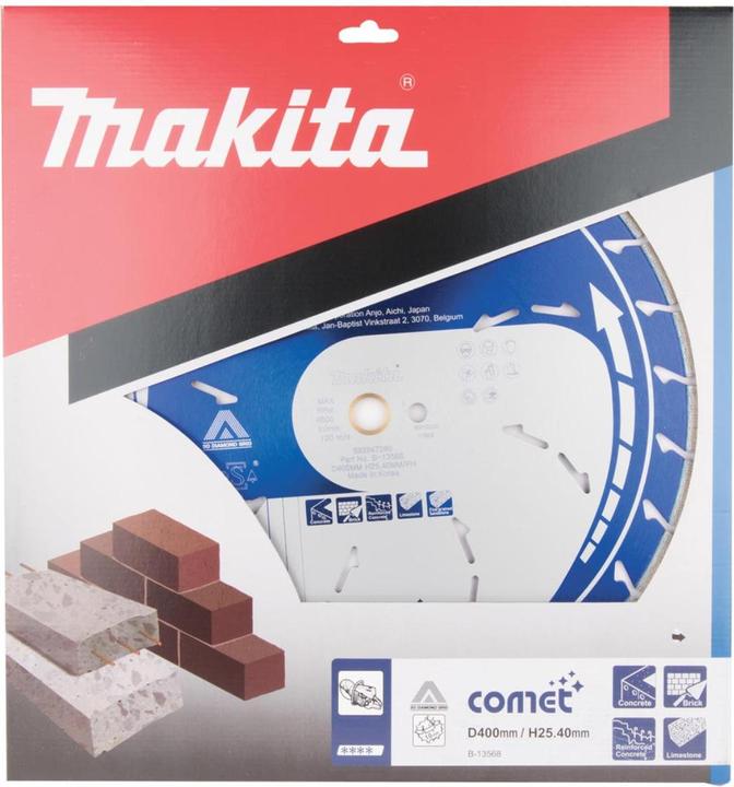 Image du produit Makita lame diamantée. 400x25,4 COMET
