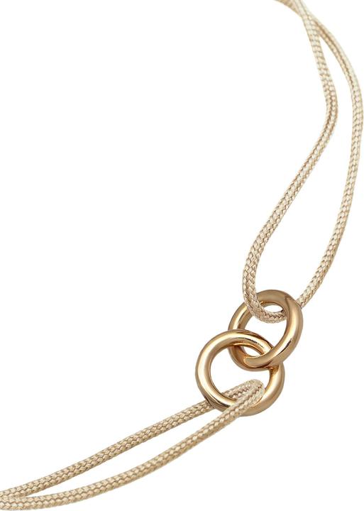 Immagine prodotto Elli Geo (16 cm, Argento 925 placcato oro, Nylon, Nessuna pietra)