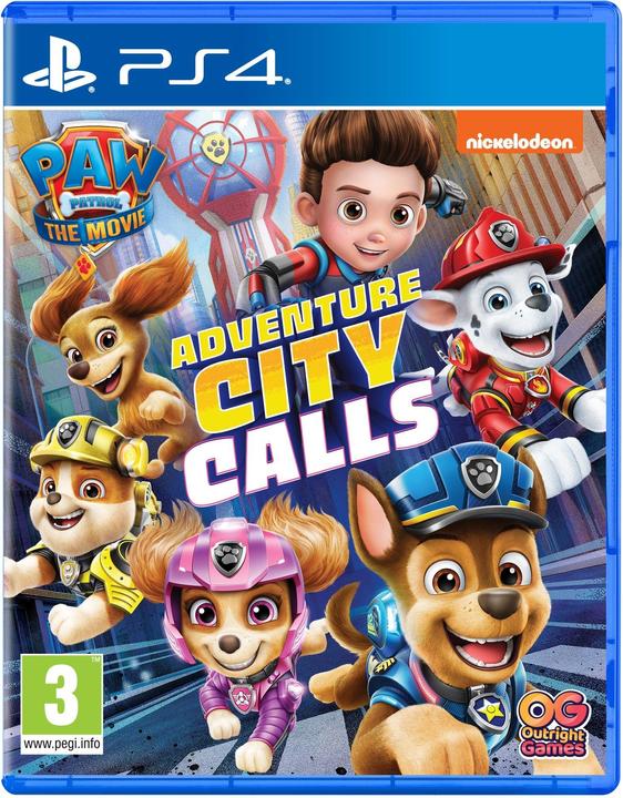 Actual product image Game PAW Patrol The Movie Adventure City Calls (PS4, DE)