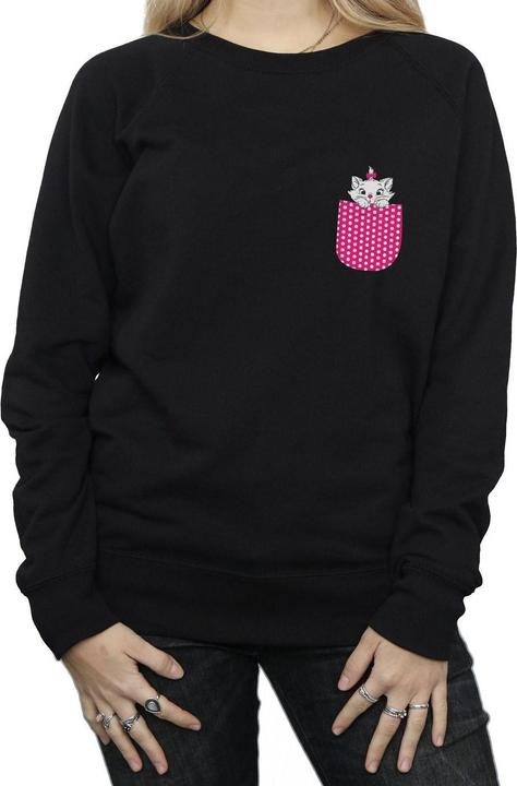 Immagine prodotto Disney Aristocats Marie Chest Felpa Donna (S)