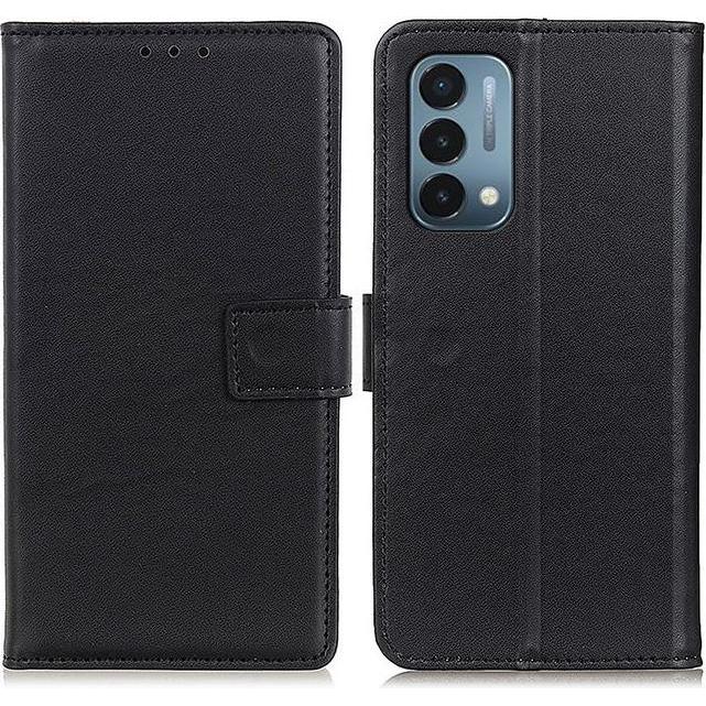 Thumbnail - MU Classic Classic II Leder Bookcover Series (OnePlus Nord N200 5G), Smartphone Hülle, Schwarz