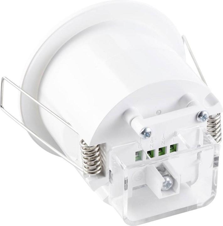 Actual product image Sygonix SY-5251906 Ceiling, Surface Mount Ceiling Motion Detector 360 ° Relay White IP65 (8 m)