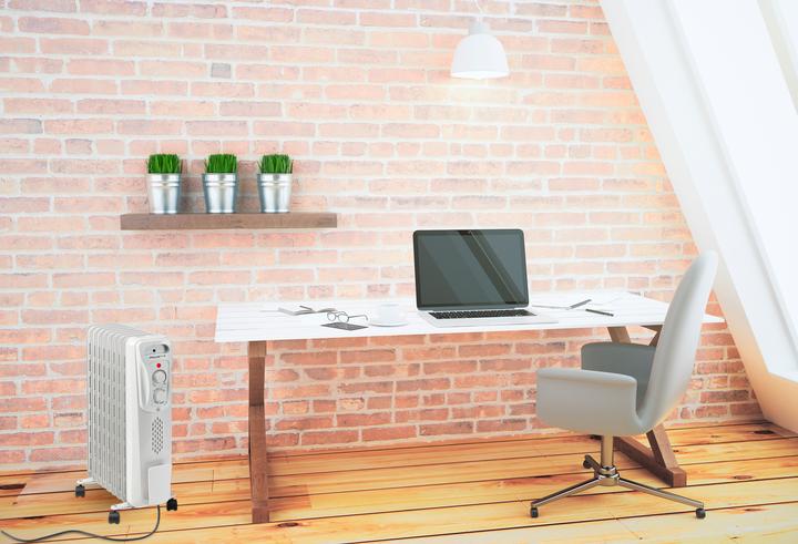 Produktbild Rowenta Intensium Indoor Grau 2000 W Öl-Heizlüfter (2000 W)