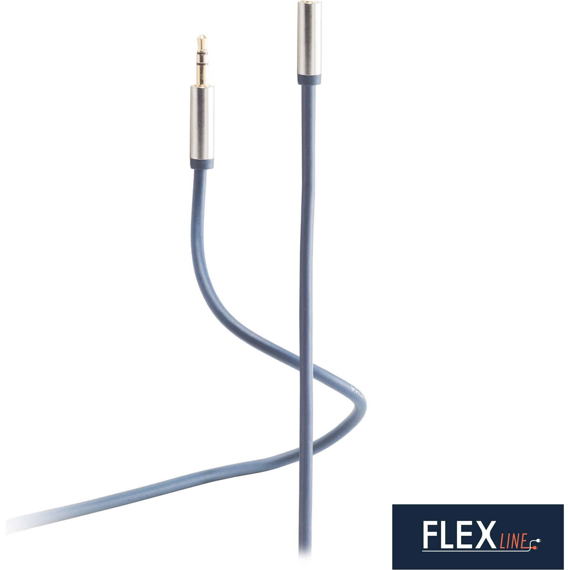 Thumbnail - Shiverpeaks FLEXILNE Audiokabel, 3,5 mm Klinkenstecker (0.75 m, 3.5mm Klinke (AUX)), Audio Kabel