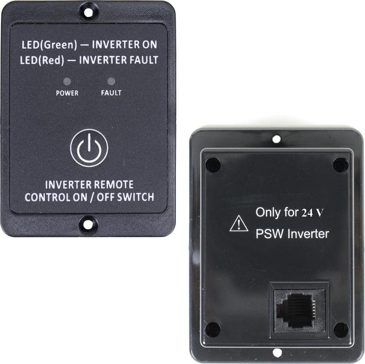 Actual product image President Remote control for 24 V inverters with pure sine wave voltage AlcaPower from