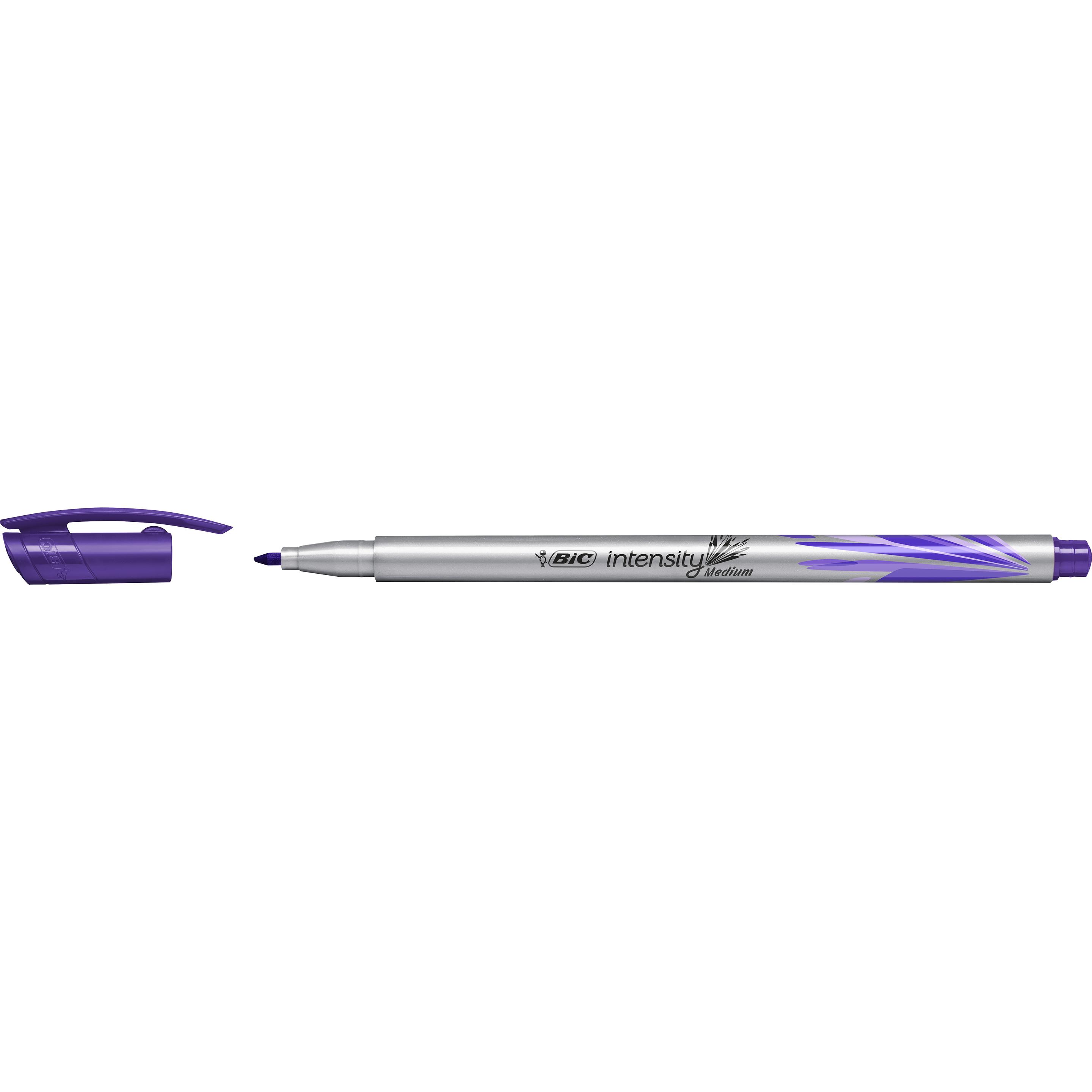 Bic, Schreibstifte,  Fineliner intensity 0,7mm violett (Silber, 1 x)