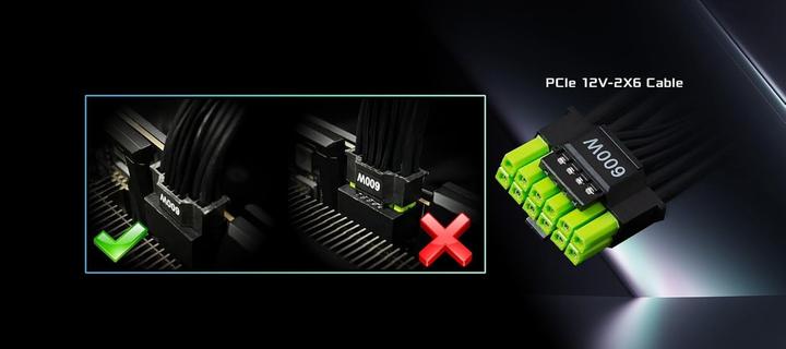 Actual product image AsRock Zasilacz TAICHI 1300W Titanium (1300 W)