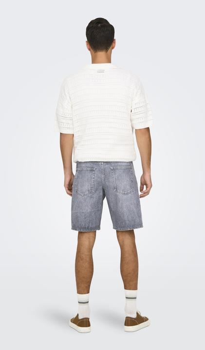 Actual product image Only & Sons Onsedge mg 2042 Azg Dnm Shorts Noos (XXL)