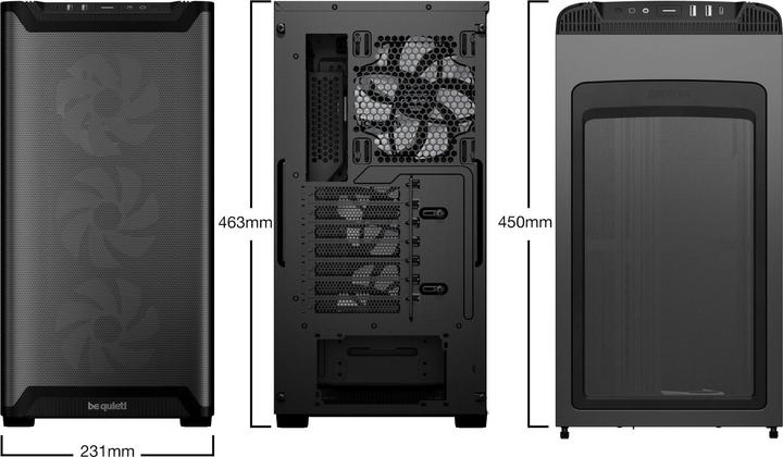 Produktbild be quiet! Pure Base 501 LX (ATX, Mini-ATX, mATX)