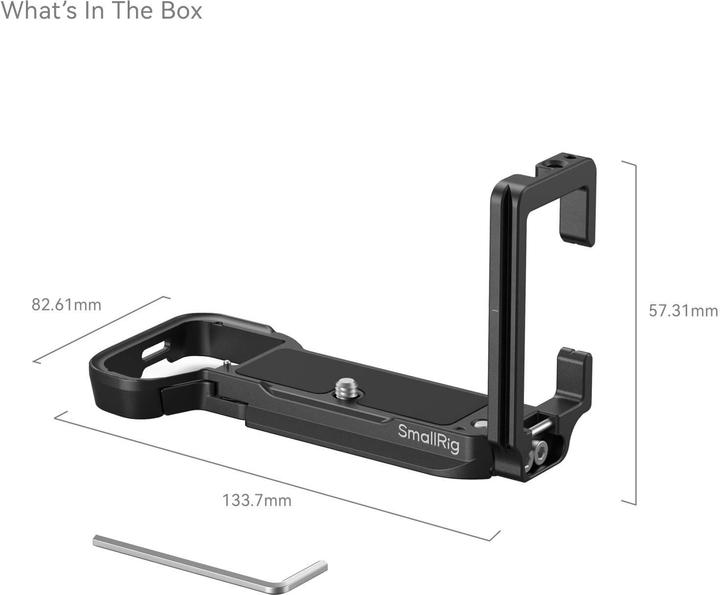 Actual product image SmallRig L-Bracket for Sony Alpha 7C II / Alpha 7CR