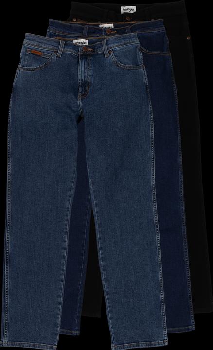 Produktbild Wrangler Texas Stretch Jeans black/dark/stone Trio (W40/L34)