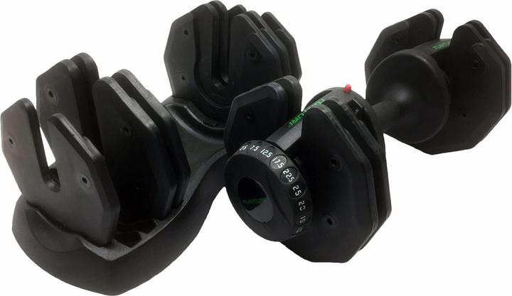 Actual product image Tunturi Selector Kurzhantel - verstellbare Kurzhanteln (1 x 2.5 kg - 25 kg)
