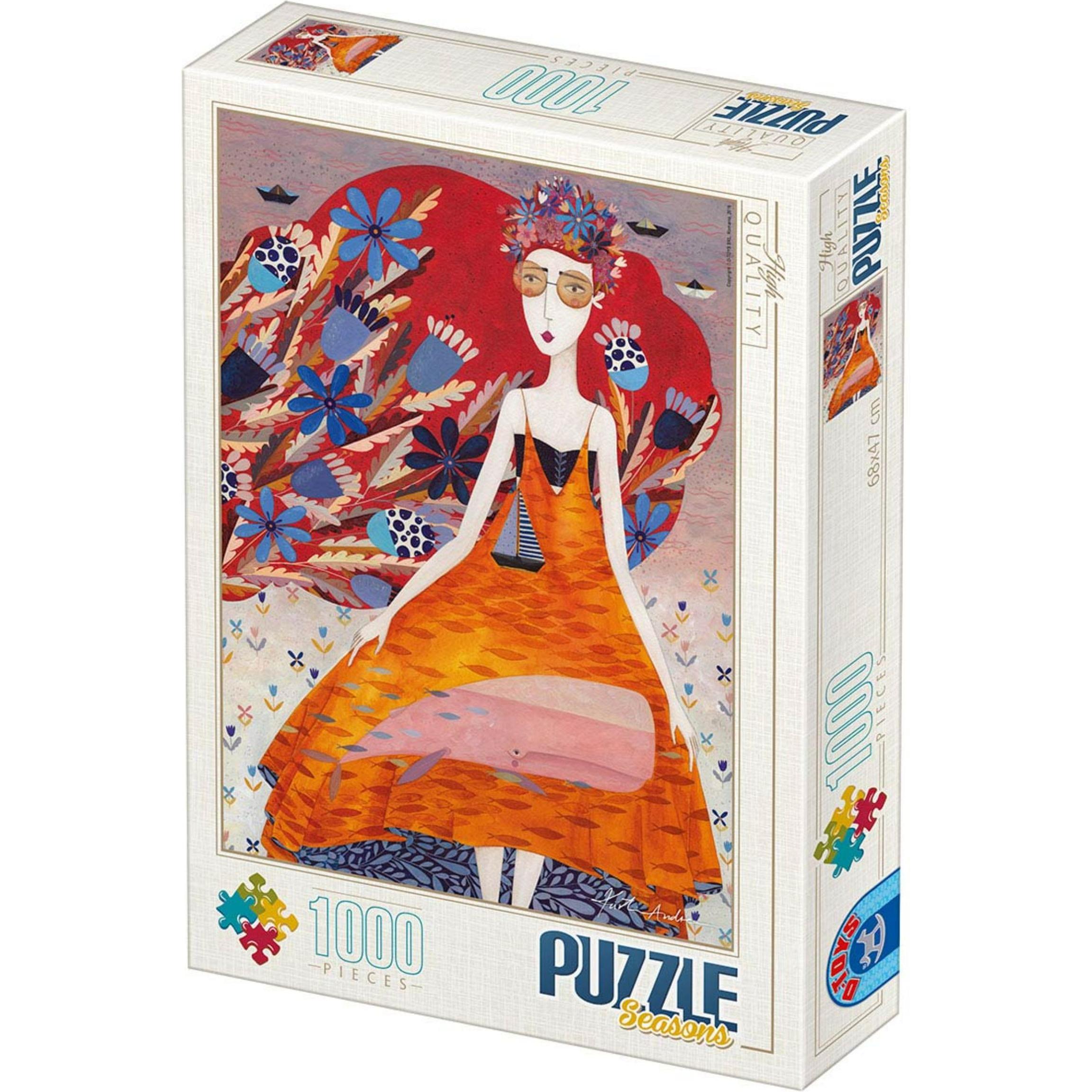 D-Toys Puzzle 1000 Andrea Kurti, Vier Jahreszeiten (1000 Teile)