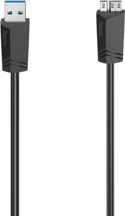 Immagine prodotto Hama Cavo Micro USB, USB 3.0, 5 Gbit/s, 0,75 m (0.75 m, USB 3.0)
