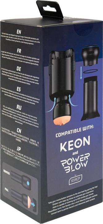 Actual product image Kiiroo Feel Stroker Generic Pale Powerblow Compatible