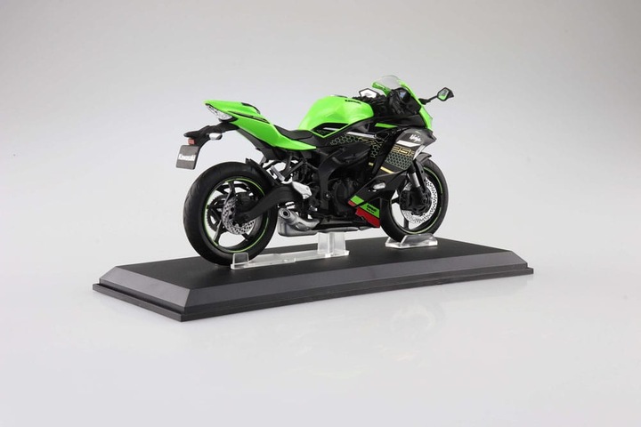 Produktbild Aoshima Diecast Bike Series Statue 1/12 Kawasaki Ninja ZX-25R Lime Green×Ebony 16 cm