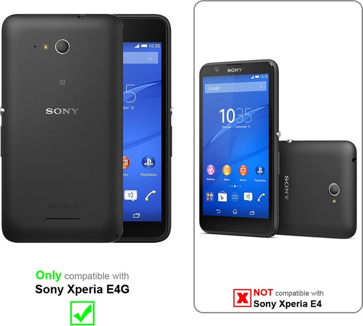 Productafbeelding Cadorabo Glas ter bescherming van het scherm (1 Stuk, Xperia E4G)