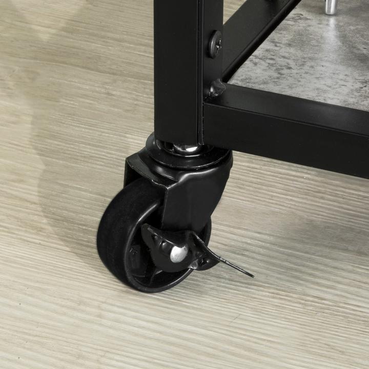 Image du produit SoBuy Chariot de service avec plateau amovible