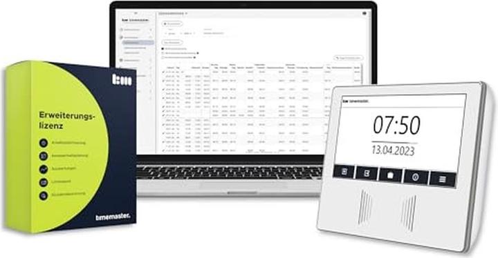 Actual product image Timemaster Time Recording WEB Starter Set "Office" white