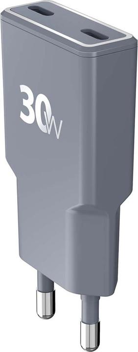 Actual product image Force Power Ladegerät 2×USB-C 30W GaN Schnell (30 W, 2 ports)