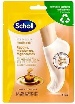 Scholl Masque hydratant pour les pieds au miel de manuka Expert Care PediMaskâ"¢ (Masque pour les pieds au (Masque de pied)