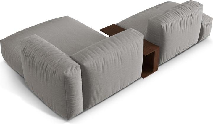 Image du produit Micadoni Canapé D'Angle Droit Modulaire, "Martina", 2 Places, 292x176x75 Fabriqué en Europe (Canapé modulaire, Canapé d'angle)