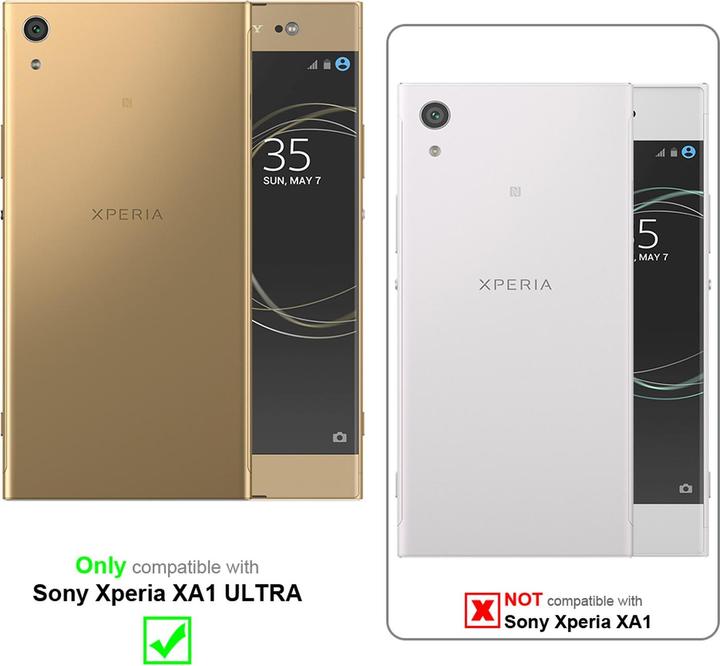 Image du produit Cadorabo Couverture look jeans Book (Sony Xperia XA1 Ultra)