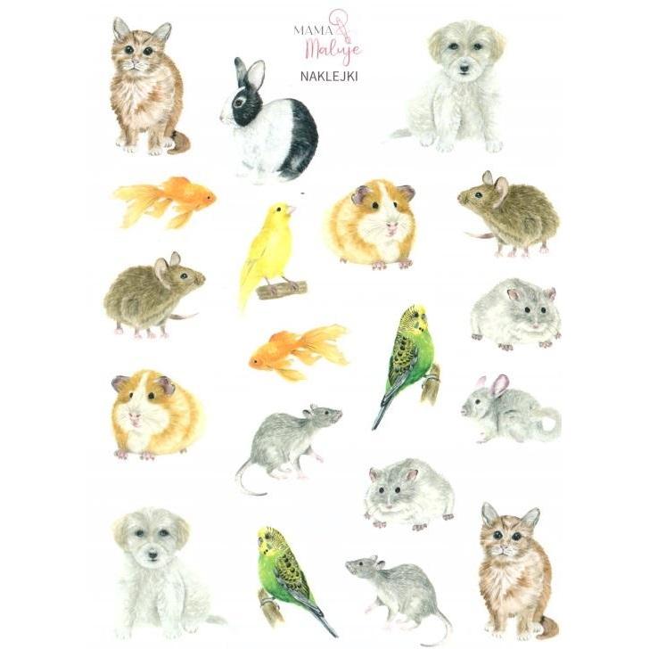 Mama Maluje, Sticker, Aufkleber für Haustiere