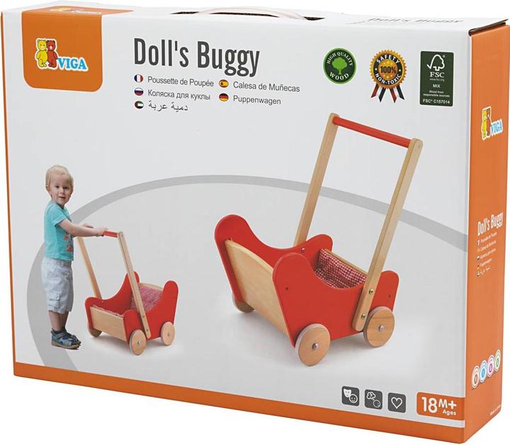 Actual product image Viga Toys Viga Wózek dla lalek Buggy