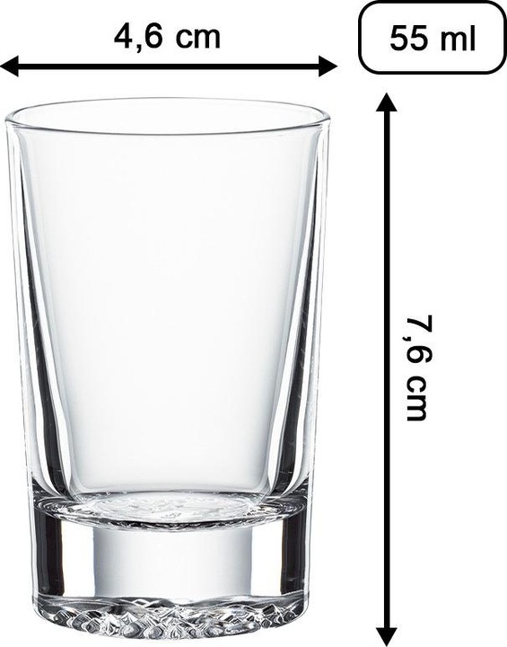Produktbild Spiegelau Loungs 2.0 Stamper 4er Set (0.55 dl, 4 x, Schnapsgläser + Shotgläser)