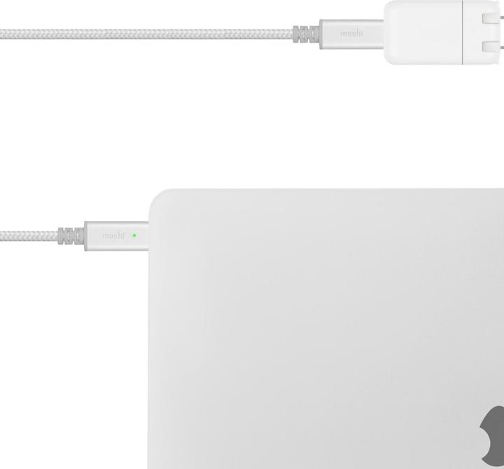 Actual product image Moshi 99MO084245 USB Cable 2 m 2.0 USB C Silver (2 m, USB 2.0)