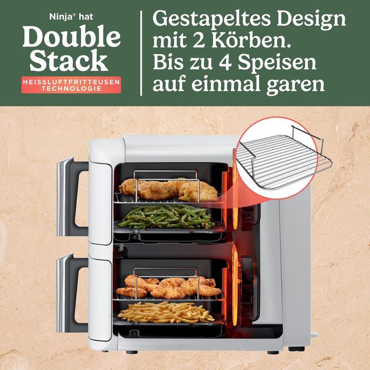 Produktbild Ninja Heissluftfritteuse SL400EUWH (EU-Stecker)