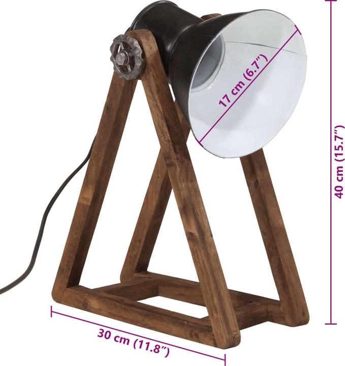 Produktbild vidaXL Schreibtischlampe (E27)