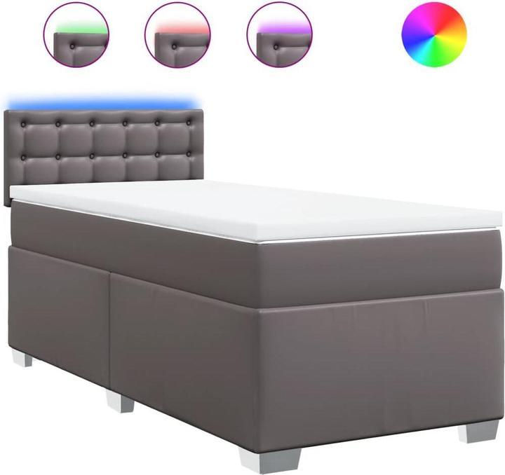 Actual product image vidaXL Boxspringbett (100 x 200 cm)