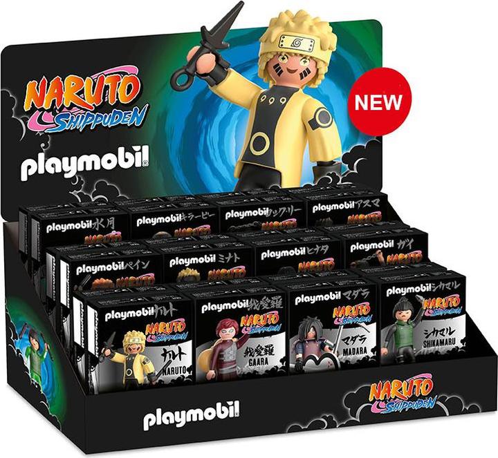 Produktbild Playmobil 210040 NH-Paket Thekendisplay Naruto Shippuden 03.2023