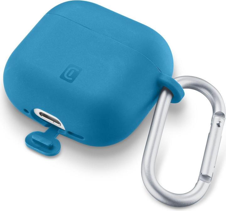 Image du produit Cellularline CELLULAR LINE Bounce Case AirPods Pro 3 Tasche (Blau (Manchon pour casque d'écoute)