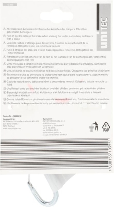 Immagine prodotto Unitec Corda a strappo