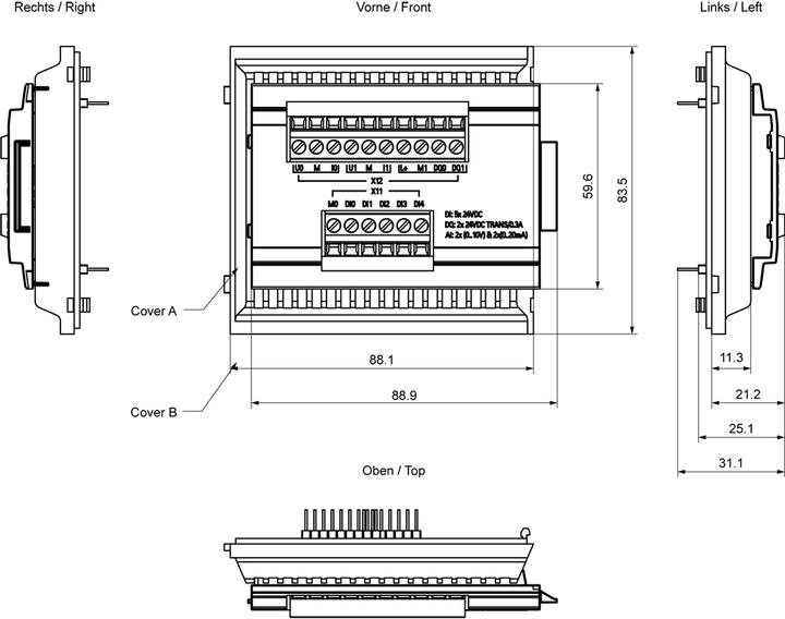 Produktbild Siemens SIMATIC IOT2000 Input/Output Module