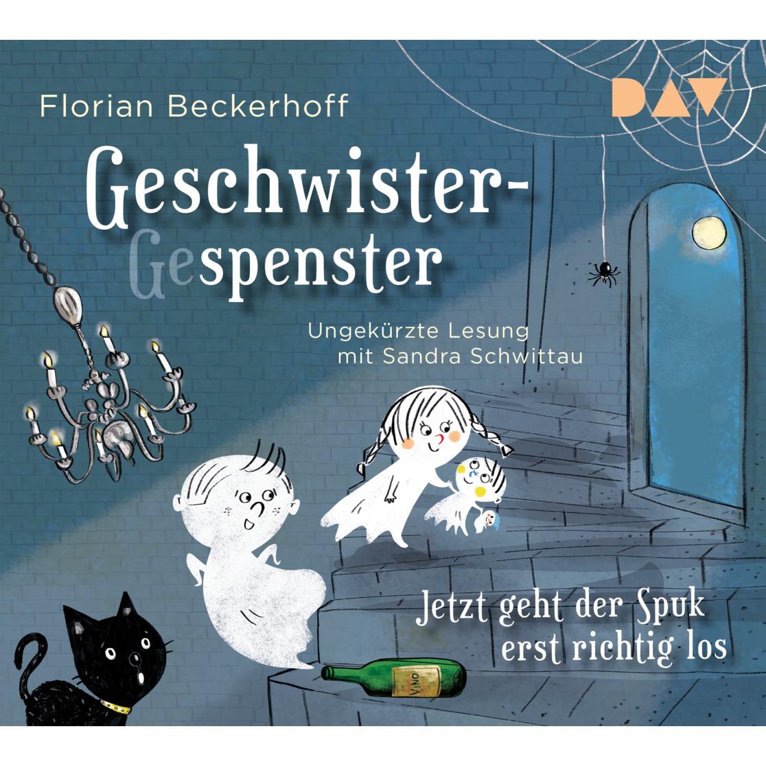 Geschwister-Gespenster Jetzt geht der Spuk erst richtig los, Hörbücher von Florian Beckerhoff