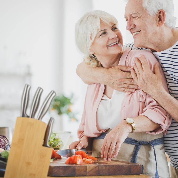 Actual product image Relaxdays Knife block
