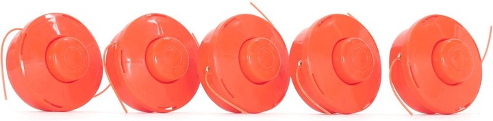 Produktbild Fuxtec 5er Sparset Doppelfadenkopf BASIS (Rasentrimmer, Trimmerfaden + Fadenspule)