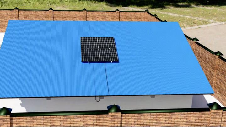 Actual product image Autarking Solar Hook mounting package for 2 modules (Solar system mounting material)