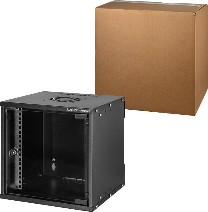 Actual product image LogiLink Rack Wall Mount Cabinet EconLine 06U b (10 inch rack)