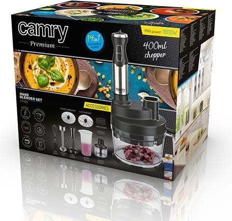 Produktbild Camry Stabmixer SET schwarz 1600W