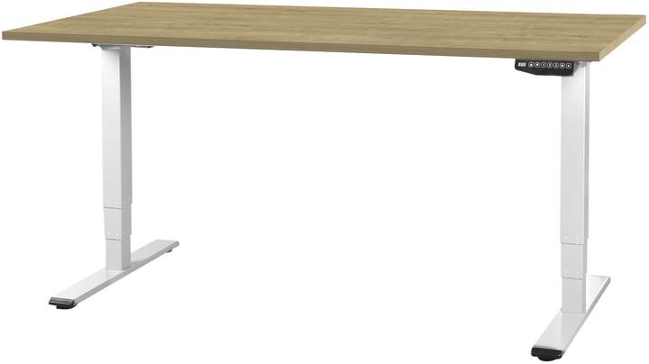 Blanc Ral 9016, Décor en chêne