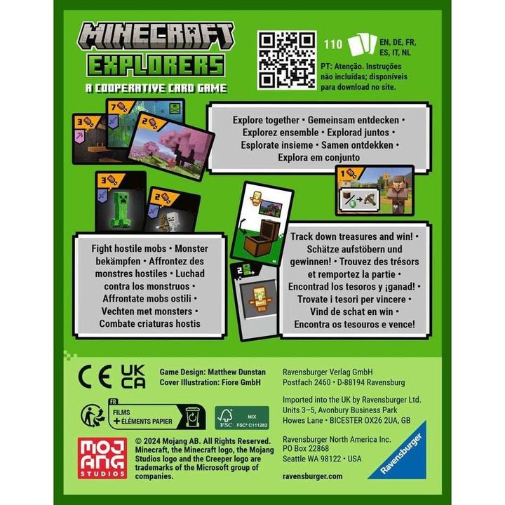 Actual product image Ravensburger Minecraft Explorers (Dutch, English, French, German, Italian, Portuguese, Spanish, 2 - 4 Players)