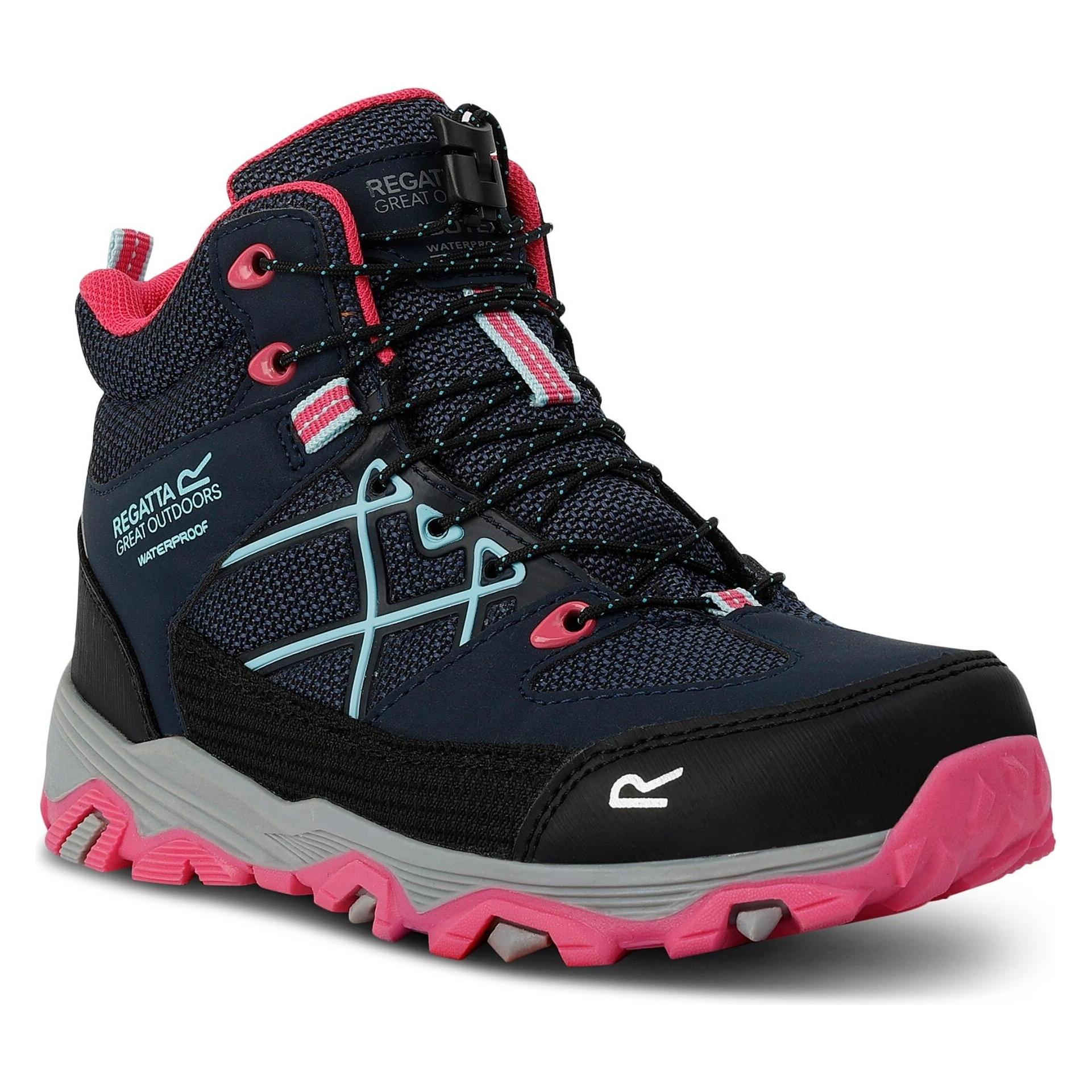 Regatta, Unisex, Wanderschuhe, Samaris Iii (32), Blau, Pink