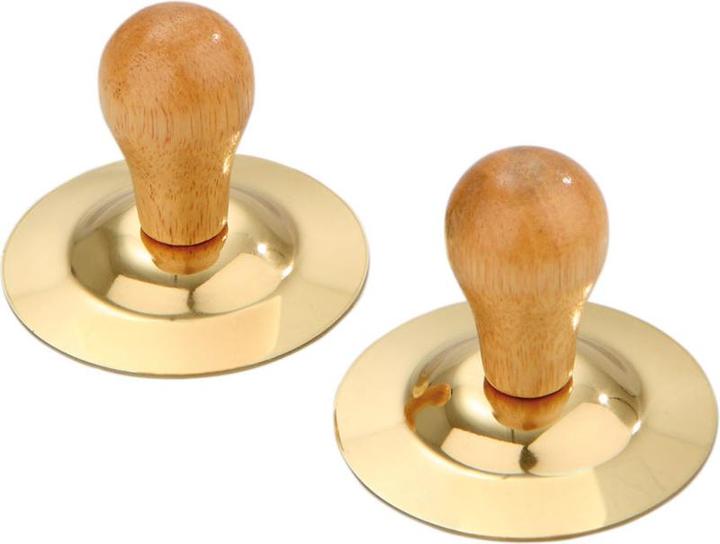 Image du produit Betzold Musik Cymbales à doigt avec manche en bois (Divers)