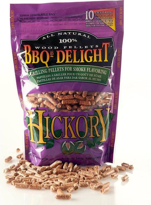 Actual product image BBQ’s Delight Pellets Hickory Wood